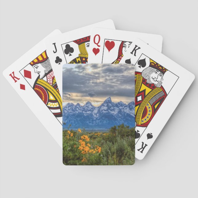 Grand Tetons Poker Cards (Back)