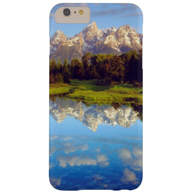 Grand Tetons reflecting in the Snake River Case-Mate iPhone Case (Back)