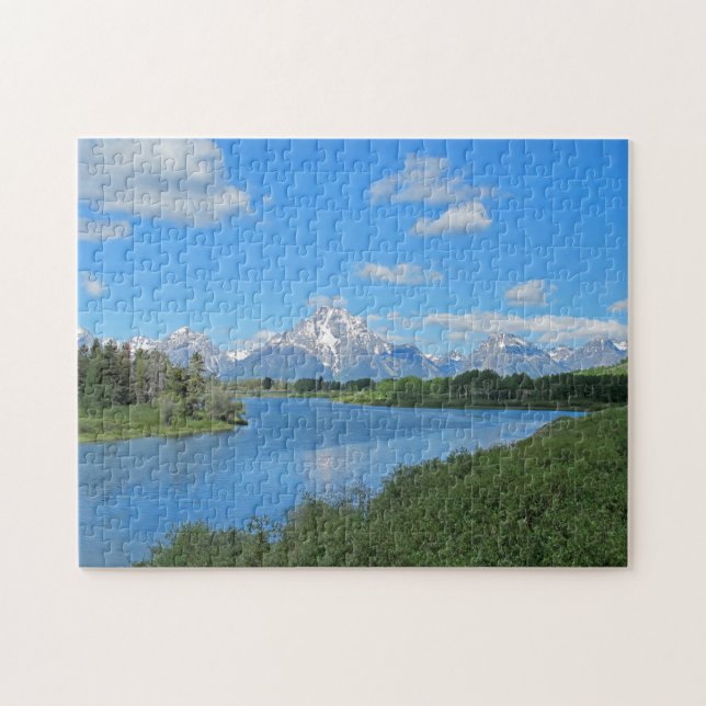 Grand Tetons Scenic Landscape Puzzle (Horizontal)