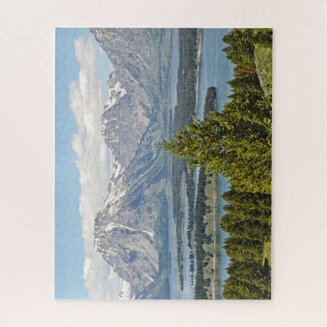 Grand Tetons Scenic View Design Puzzle