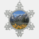 Grand Tetons Souvenir Christmas Ornament