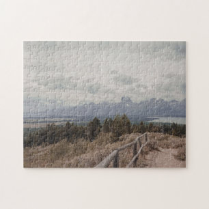 Grand Tetons Wyoming Dreamy Jigsaw Puzzle