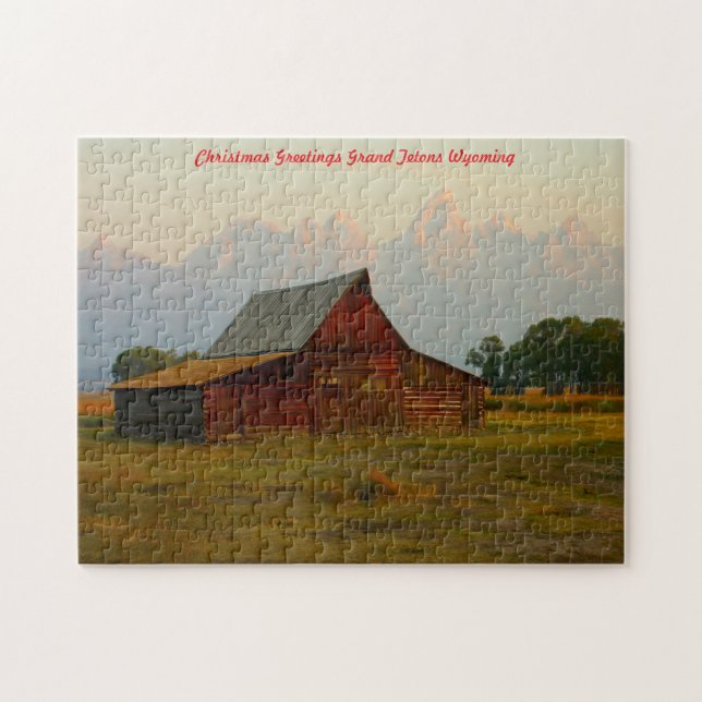 Grand Tetons Wyoming . Jigsaw Puzzle (Horizontal)