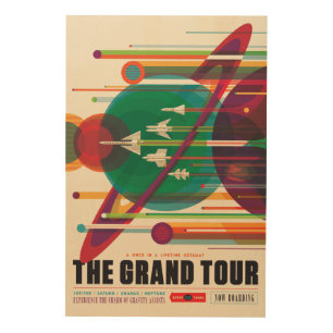grand tour wood wall art