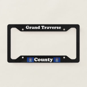 Grand Traverse County Michigan LPF License Plate Frame