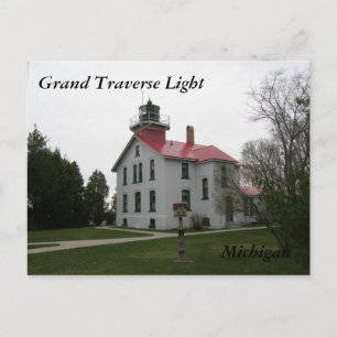 Grand Traverse Light, Michigan Postcards