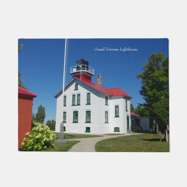 Grand Traverse Lighthouse door mat (Front)