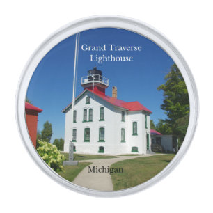 Grand Traverse Lighthouse lapel pin