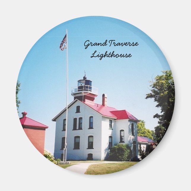 Grand Traverse Lighthouse Magnet (Front)