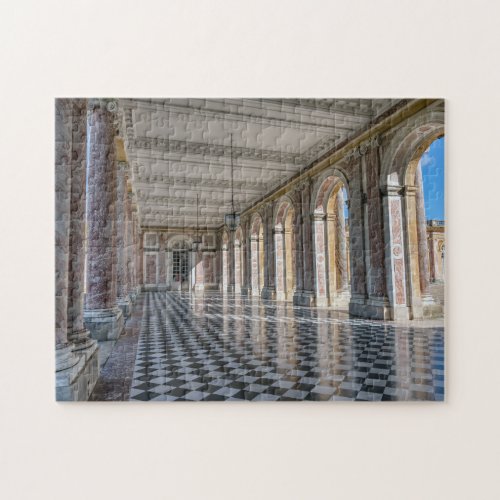 Grand Trianon peristyle in Versailles palace Jigsaw Puzzle