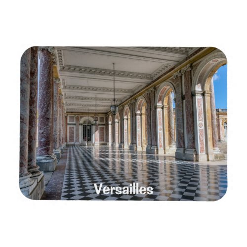 Grand Trianon peristyle in Versailles palace Magnet