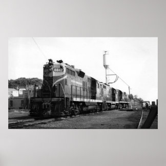 Grand Trunk Railroad Portland, Maine Sept 1967 Poster