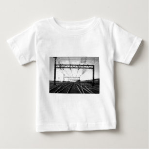 Grand Trunk Railway Yards Vintage Port Huron MI Baby T-Shirt
