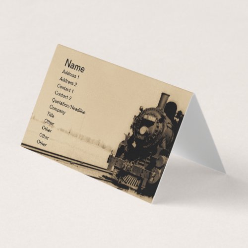 Grand Trunk Western Engine No 5042 Business Card