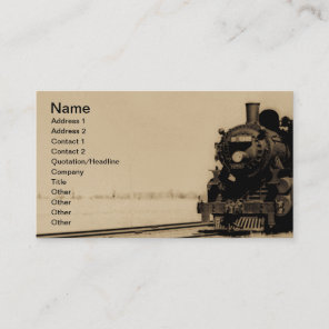 Grand Trunk Western Engine No. 5042 Business Card