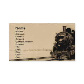 Grand Trunk Western Engine No. 5042 Business Card