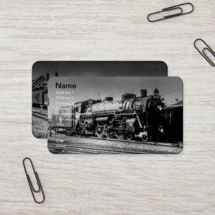 Grand Trunk Western (GTW) Locomotive Business Card