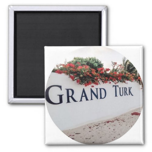 Grand Turk Beach Scene Magnet