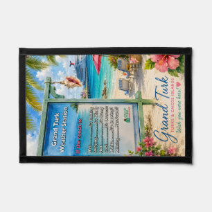Grand Turk Turks and Caicos Conch weather station Pennant