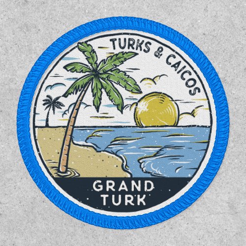 Grand Turk Turks and Caicos Vintage Patch
