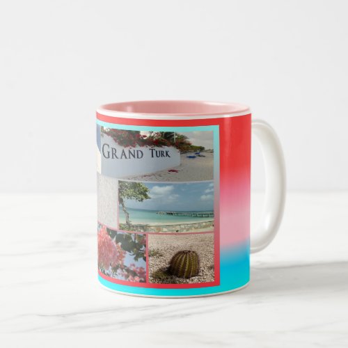 Grand Turks and Caicos  Two_Tone Coffee Mug