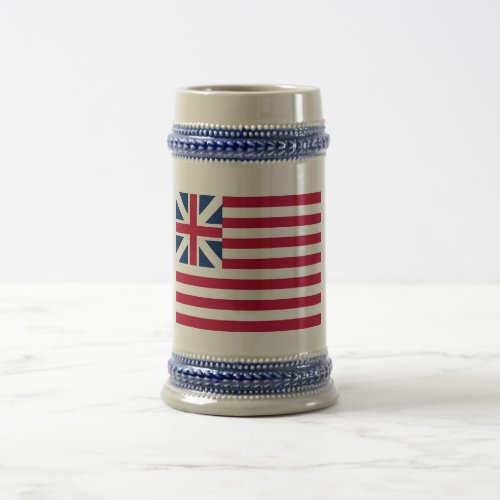 Grand Union 1st USA Flag of Colonies Beer Stein