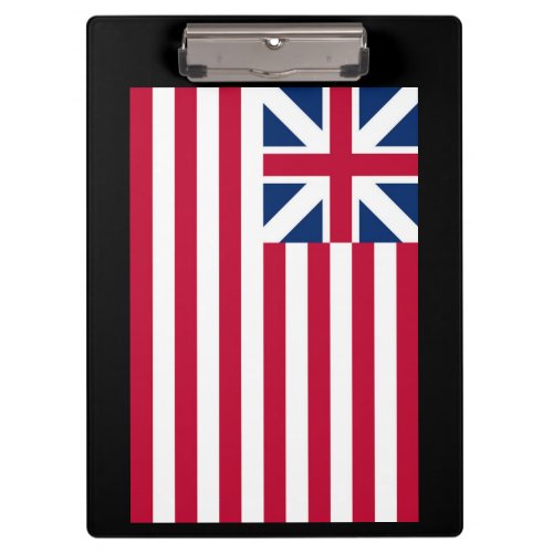 Grand Union 1st USA Flag of Colonies Clipboard