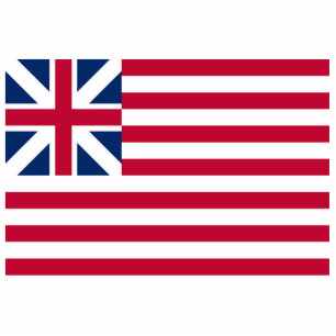 Grand Union, 1st USA Flag of Colonies Cutout