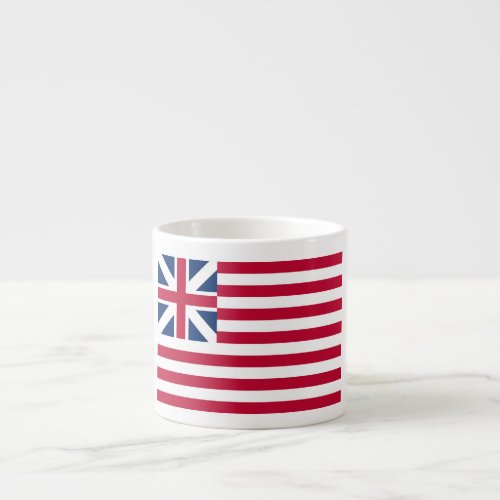 Grand Union 1st USA Flag of Colonies Espresso Cup