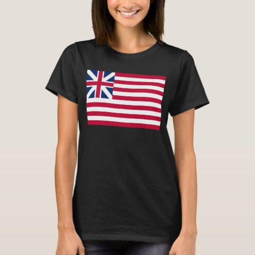 Grand Union 1st USA Flag of Colonies Long Sleeve  T_Shirt