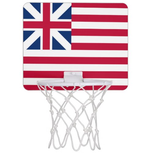 Grand Union 1st USA Flag of Colonies Mini Basketball Hoop