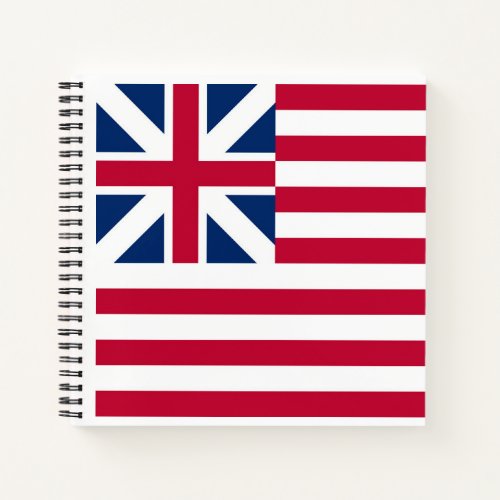 Grand Union 1st USA Flag of Colonies Notebook