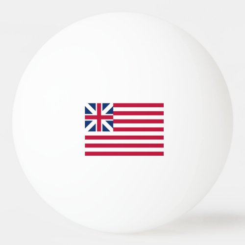 Grand Union 1st USA Flag of Colonies Ping Pong Ball