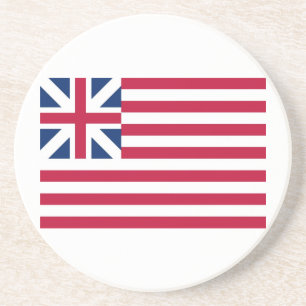 Grand Union Flag Continental Colors Drink Coaster