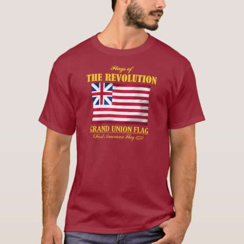 Grand Union Flag First American Flag T_Shirt