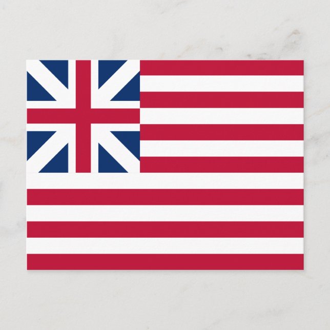 Grand Union, United States flag Postcard (Front)