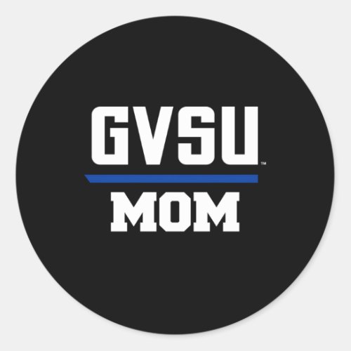Grand Valley Gvsu Lakers Mom Classic Round Sticker