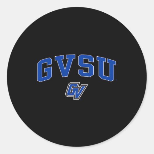 Grand Valley State Lakers Arch Over Classic Round Sticker