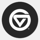 Grand Valley State Lakers Icon Classic Round Sticker