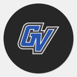 Grand Valley State Lakers Left Chest Icon Classic Round Sticker