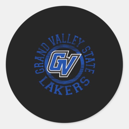Grand Valley State Lakers Showtime Classic Round Sticker