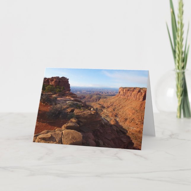 Grand View Point at Canyonlands National Park Card (Front)