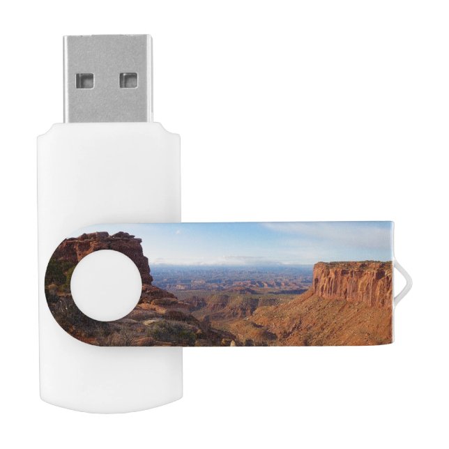 Grand View Point at Canyonlands National Park Flash Drive (Opened)