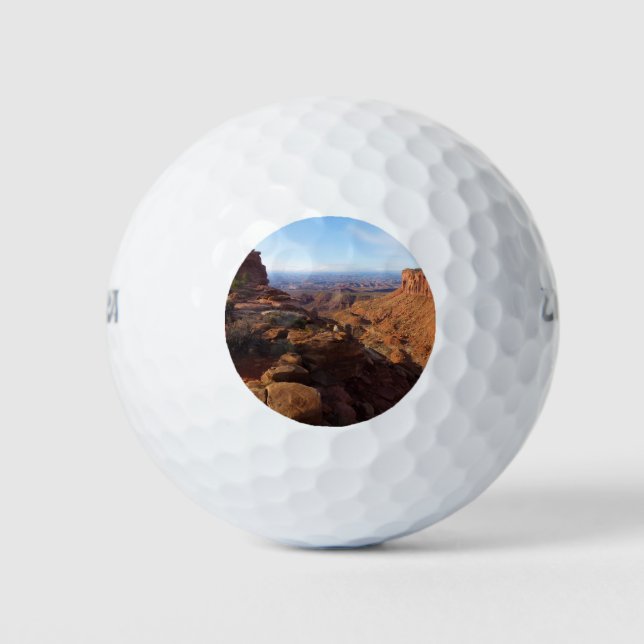 Grand View Point at Canyonlands National Park Golf Balls (Front)