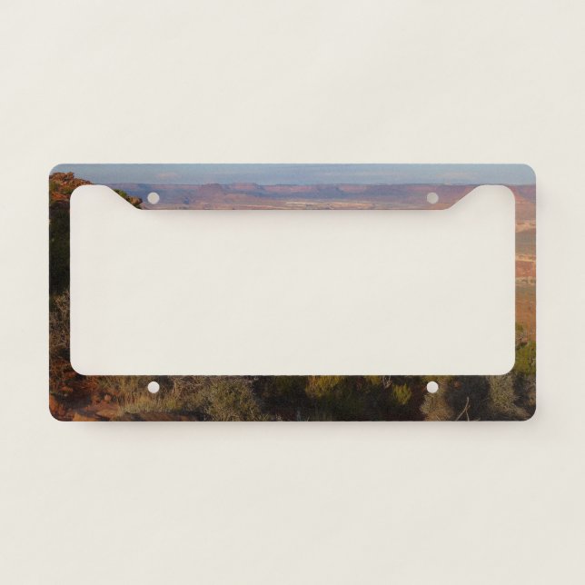 Grand View Point at Canyonlands National Park License Plate Frame (Front)