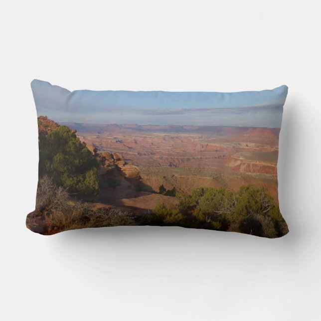 Grand View Point at Canyonlands National Park Lumbar Pillow (Front)