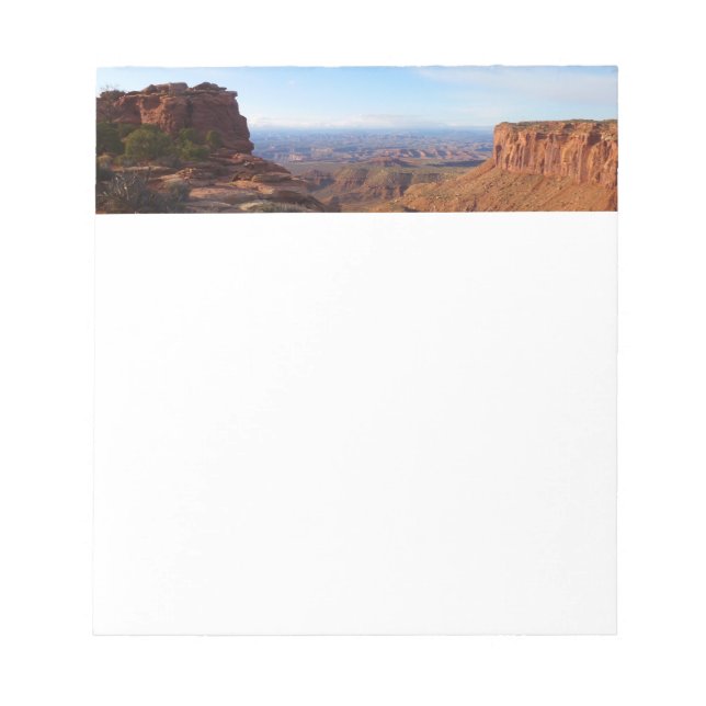 Grand View Point at Canyonlands National Park Notepad (Front)