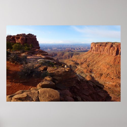 Grand View Point at Canyonlands National Park Poster