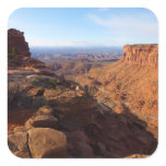 Grand View Point at Canyonlands National Park Square Sticker