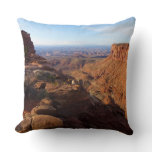 Grand View Point at Canyonlands National Park Throw Pillow